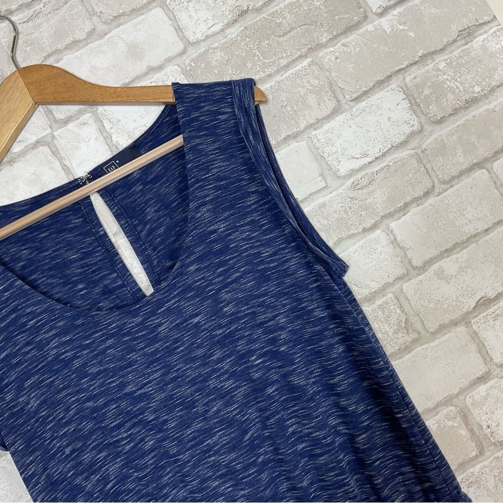 GAP Comet Blue Sleeveless Jumpsuit Size M - Picture 5 of 16